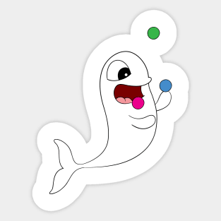 Eugene Juggling Sticker